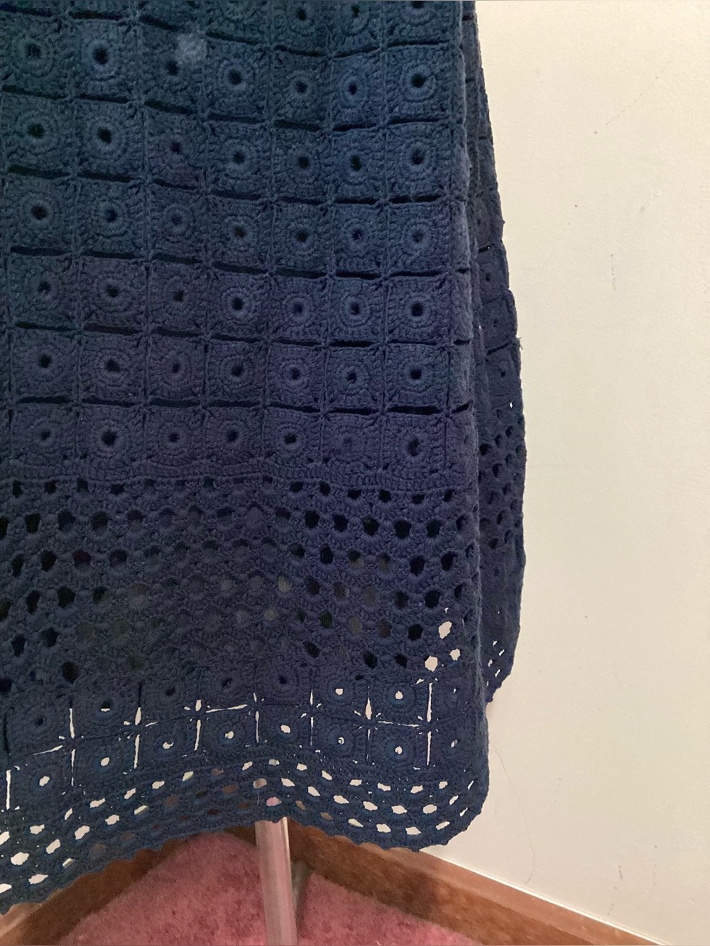 Talbots Collection Crochet Eyelet Lace Skirt Size M - Picture 7 of 16